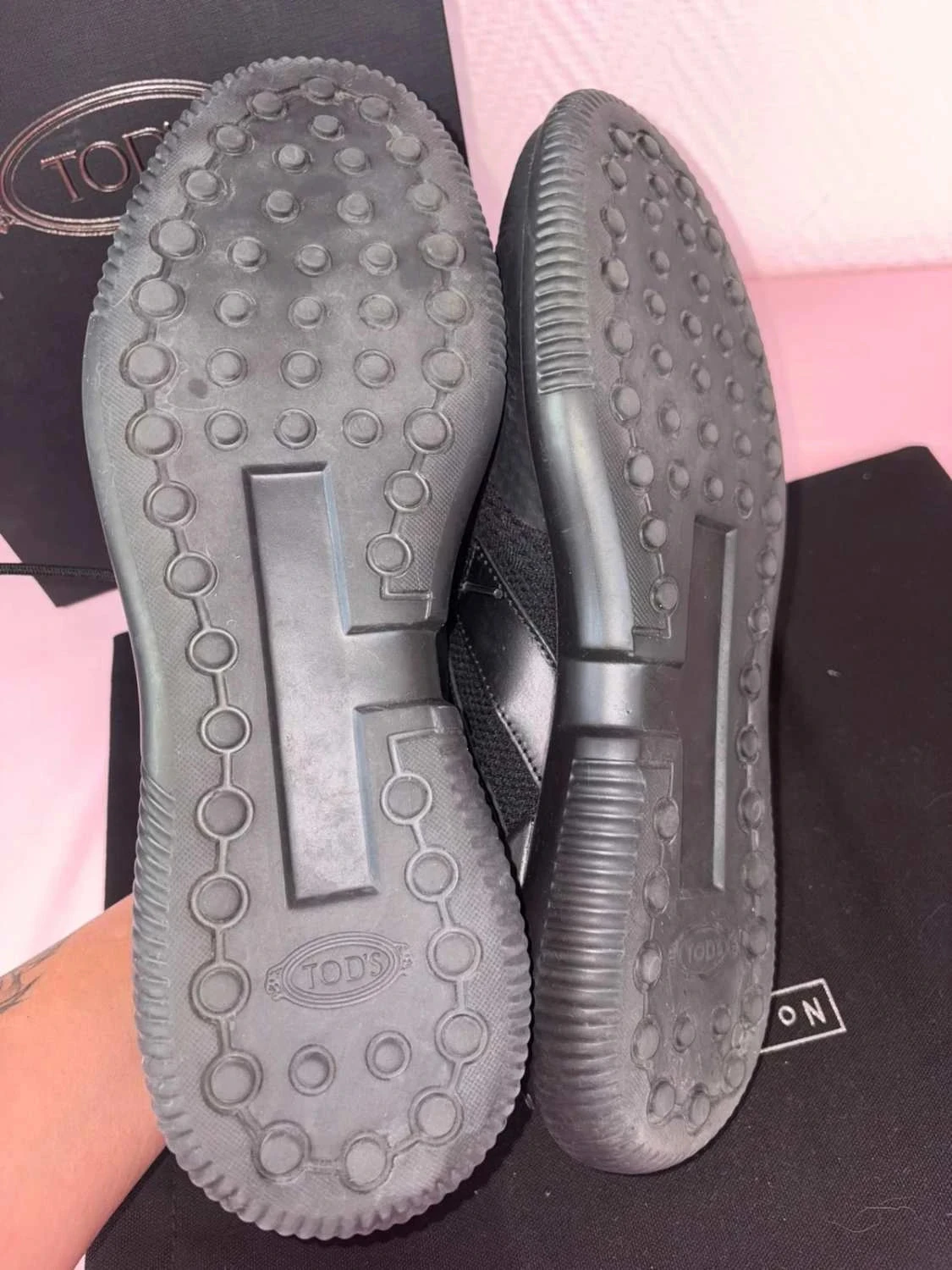 Men's Tod's no_code sneakers size 42 with box like new – photo 9